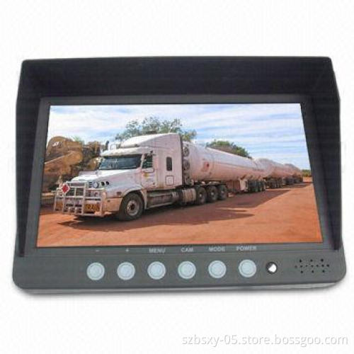 7-inch Digital Monitor with 12 to 32V Working Voltage and Rear-view Systems